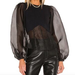 Selkie The Vamp Ghosted Sweater